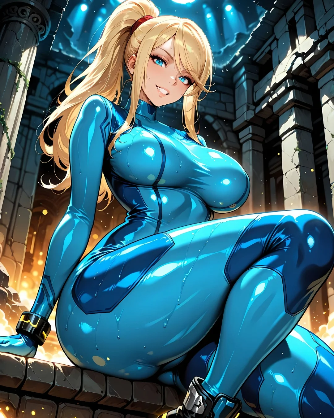 Samus Metroid - Game girl - Waifu - Yamete AI Samus Metroid - Game girl - Waifu - Yamete AI